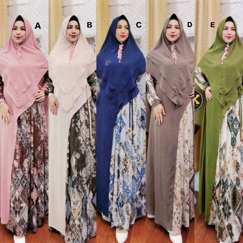 CHARISMA SYARI BY HK GAMIS SYARI ORIGINAL GAMIS SYARI TERBARU BAJU GAMIS SET SYARI
