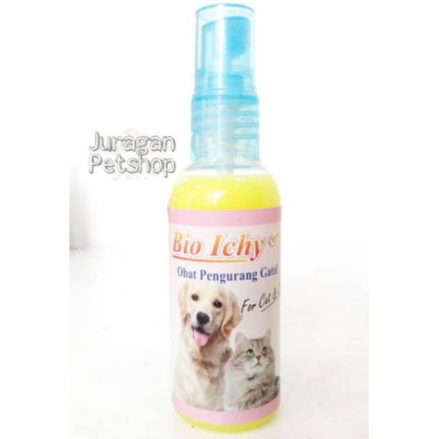 OBAT GATAL HEWAN. BIO ITCHY 60ML SPRAY