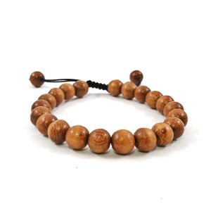 Gelang Tangan Original Kayu Galih Kelor Emas Model Tali Serut Shambala