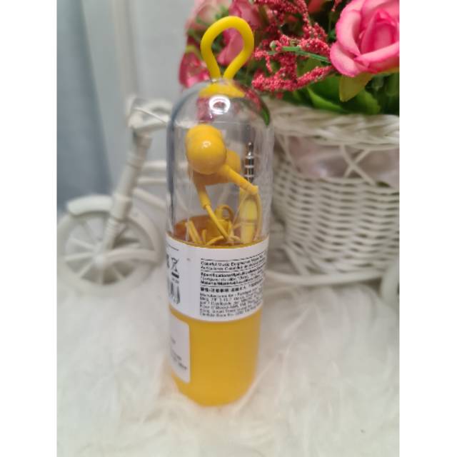 SALE NEW SEGEL EARPHONE MINISO ORIGINAL - YELLOW