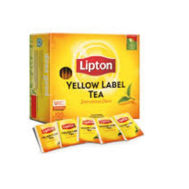 

[KODE PRODUK YBCFD9169] LIPTON TEA YELLOW LABEL 100 sachet | LIPTON envelope & lipton non envelope - teh celup - teh hijau