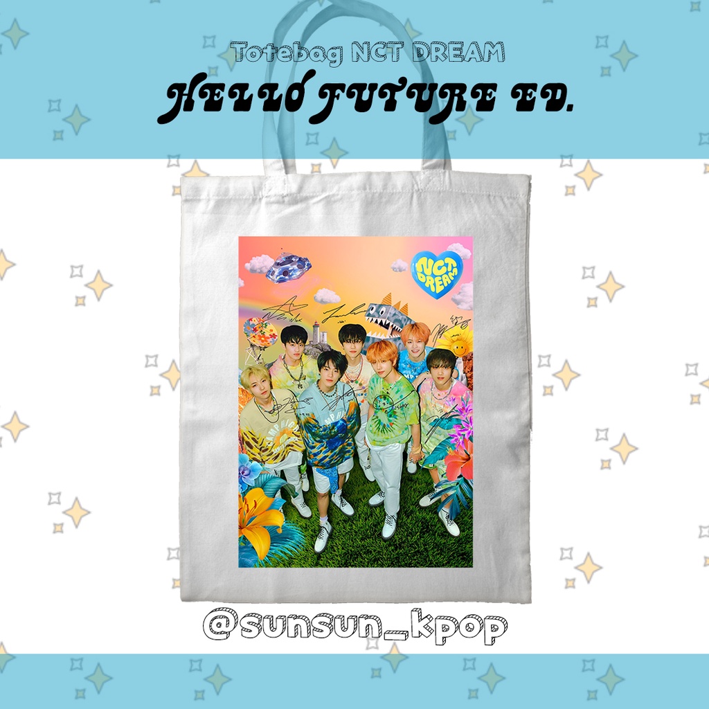 TOTEBAG NCT DREAM HELLO FUTURE