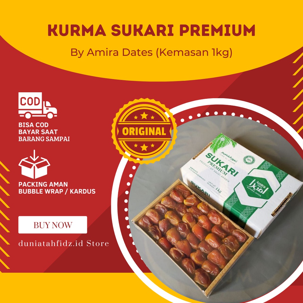 Jual Kurma Sukari Amira Premium 1kg Sukkari 1 Kg Bpom Kurma Sukari Premium Kurma Sukkari 0763