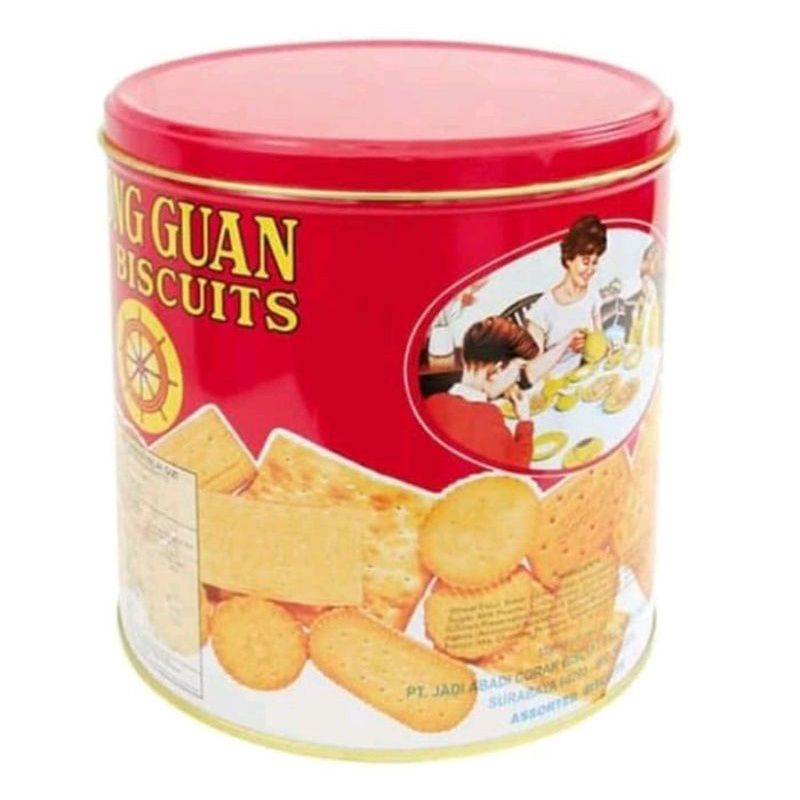 

Jajan Lebaran Khong Guan Biscuits Kaleng Bundar 650 G