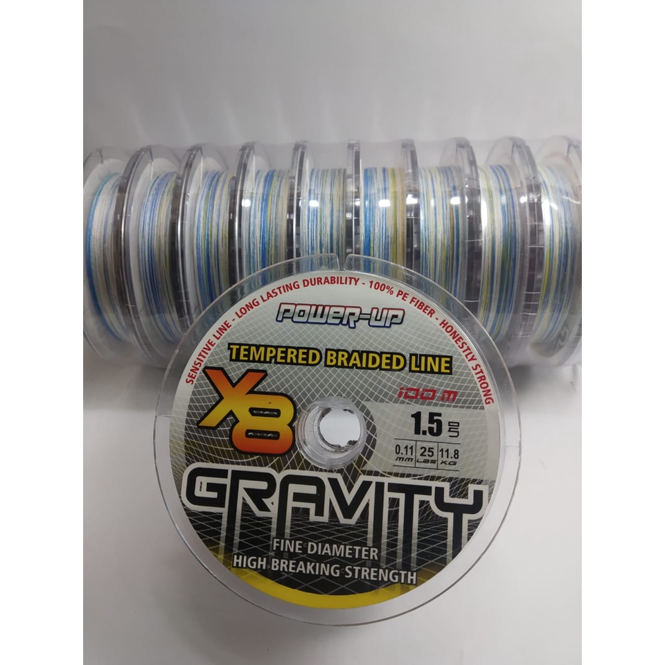 Gravity Senar PE Size 1.5