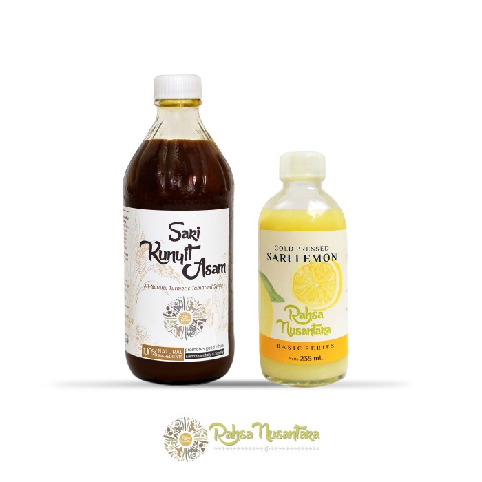 

(BISA COD) Bundling Sari Kunyit Asam dan Sari Lemon by Rahsa Nusantara