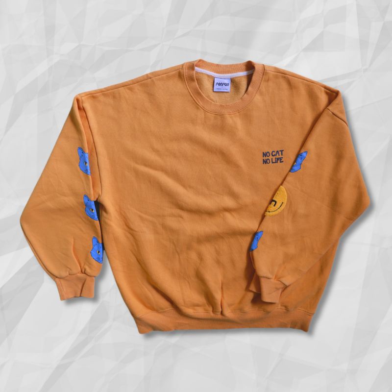 Crewneck Ronron Gemoy Oversize