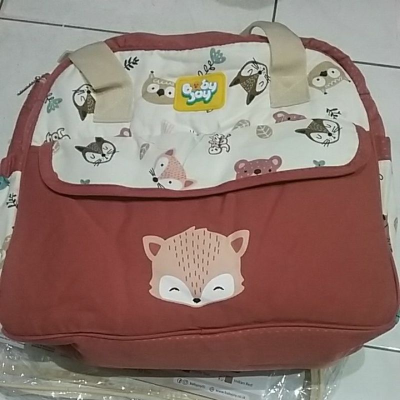 jnd BJT1046 BABY JOY TAS BAYI BESAR LITTLE FOREST SERIES