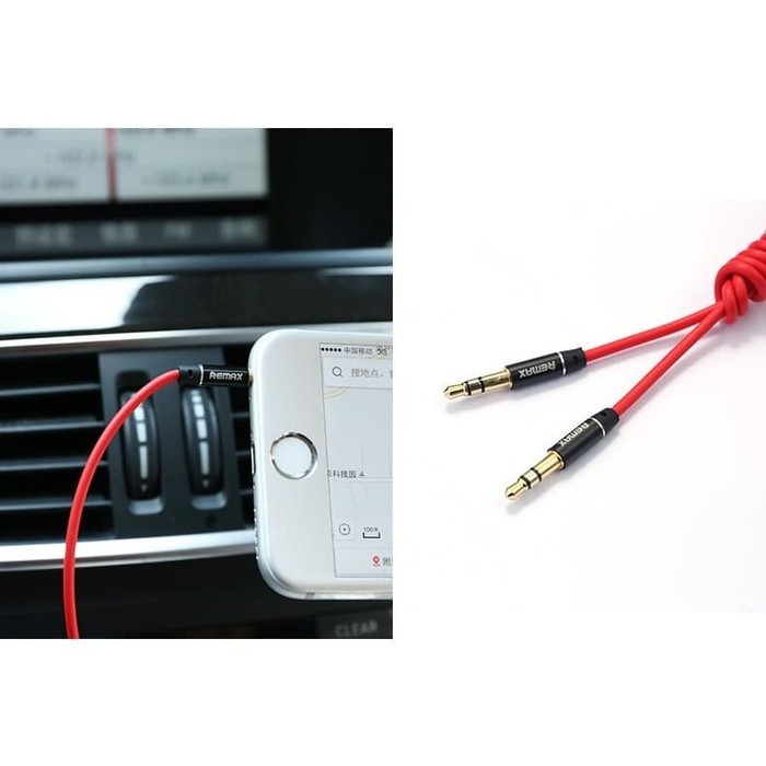 AUX Audio Kabel Jack 3.5mm REMAX Cable Jack 1 Meter 1M