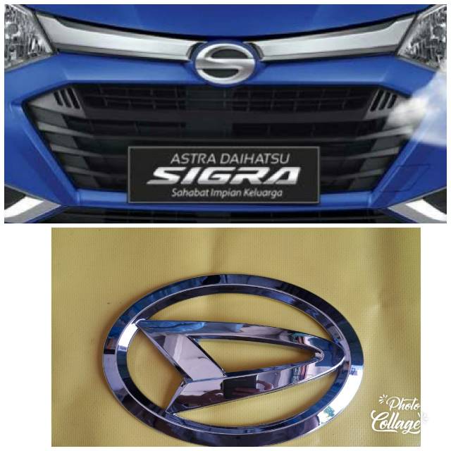 Emblem Dpn Gril Sigra Diganti Lambang Daihatsu 15 Shopee 