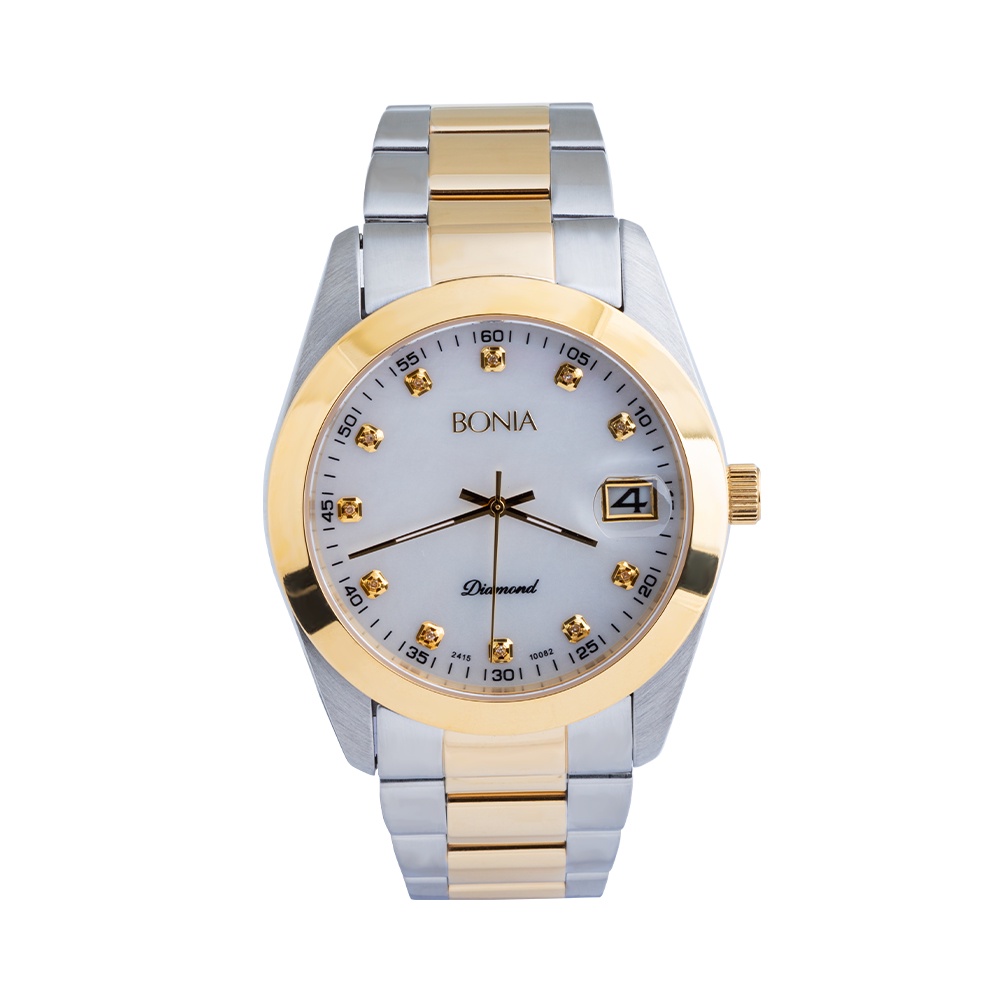 Jam Tangan BONIA B10082-5157 Jam Tangan Pria - Gold