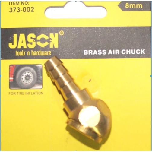 JASON Air Chuck Isian Angin Ban Model Keong / Tire Chuck 8mm (373-002)