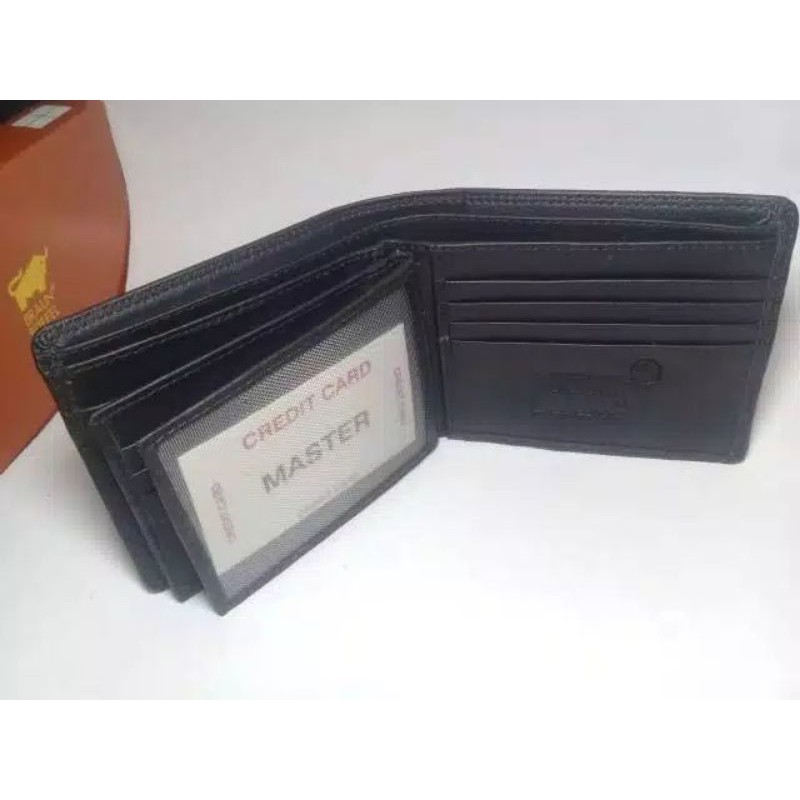 Dompet pria kulit model lipat 3 dimensi