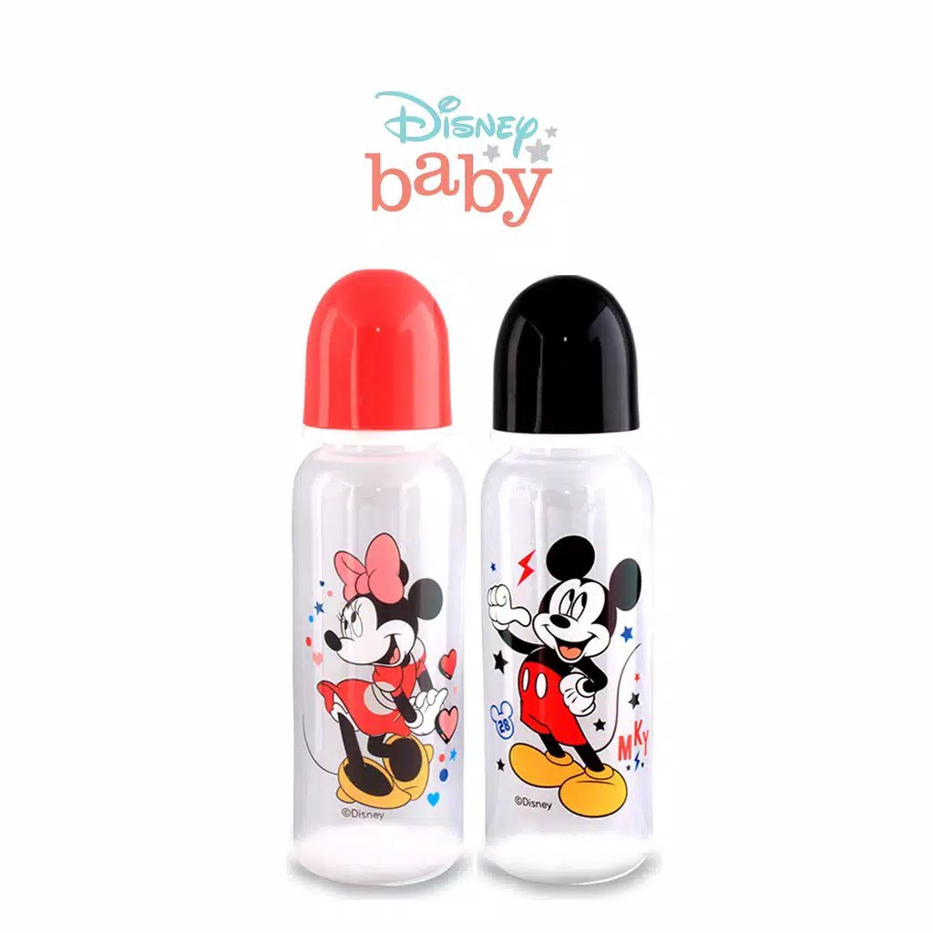 LUSTY BUNNY - DISNEY BOTOL SUSU REGULAR ROUND BOTTLE CHARACTER MICKEY MINNIE BUNNY