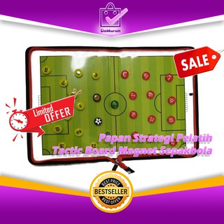 Papan Strategi Pelatih Tactic Board Magnet Sepakbola Futsal Soccer 0473