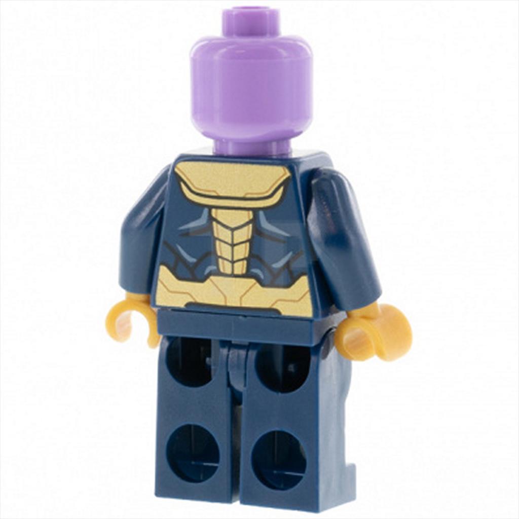 PART OUT LEGO SH761 Thanos no Helmet Superheroes Minifigure