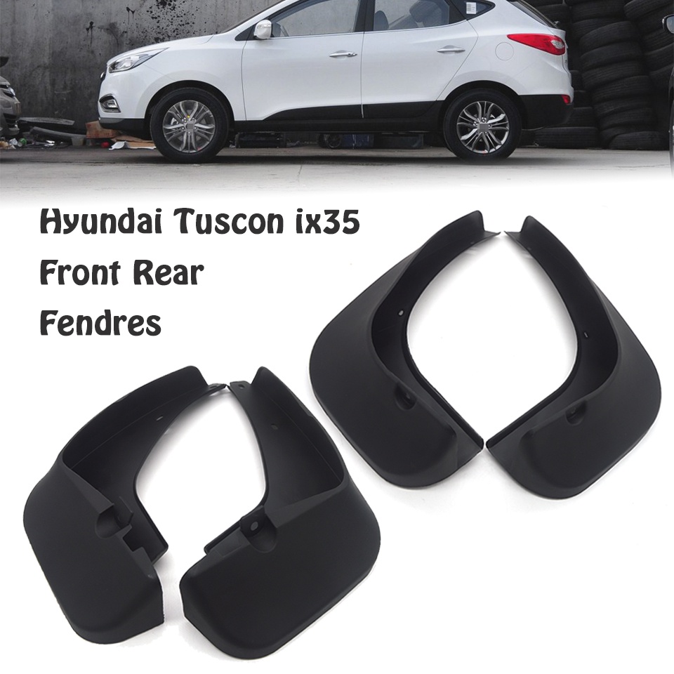 1 Set Mud Flap Pelindung Splash Untuk Fender Mobil Hyundai Tucson IX35 2010~2015