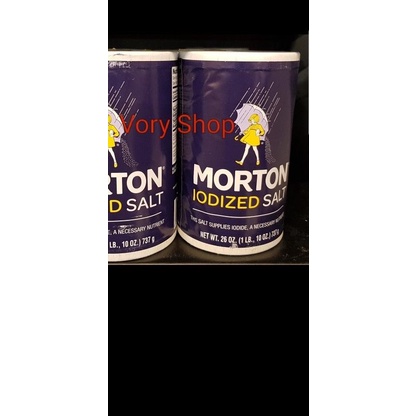 

➧ Morton Iodized salt 737gr ▲