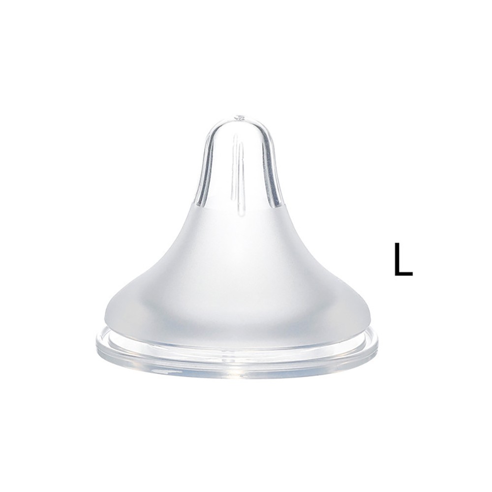 Sweetybayi empeng bayi untuk pigeon /dot nipple peristaltic wide nec-L(6-12Bulan)