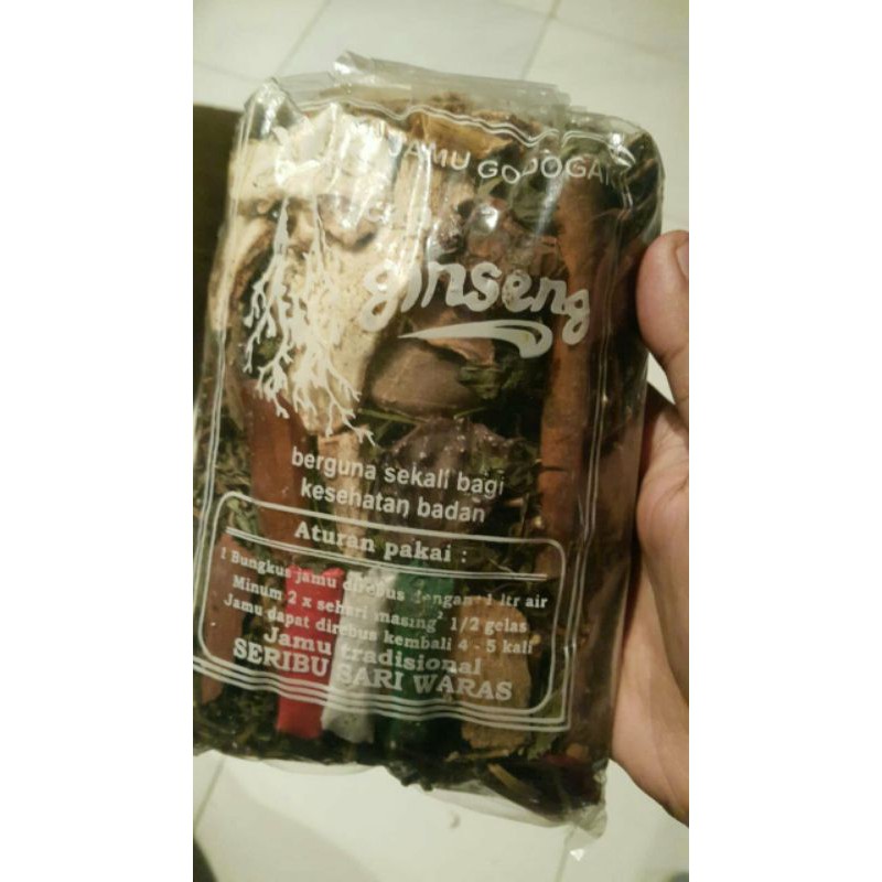 

jamu godogan rebusan cap ginseng