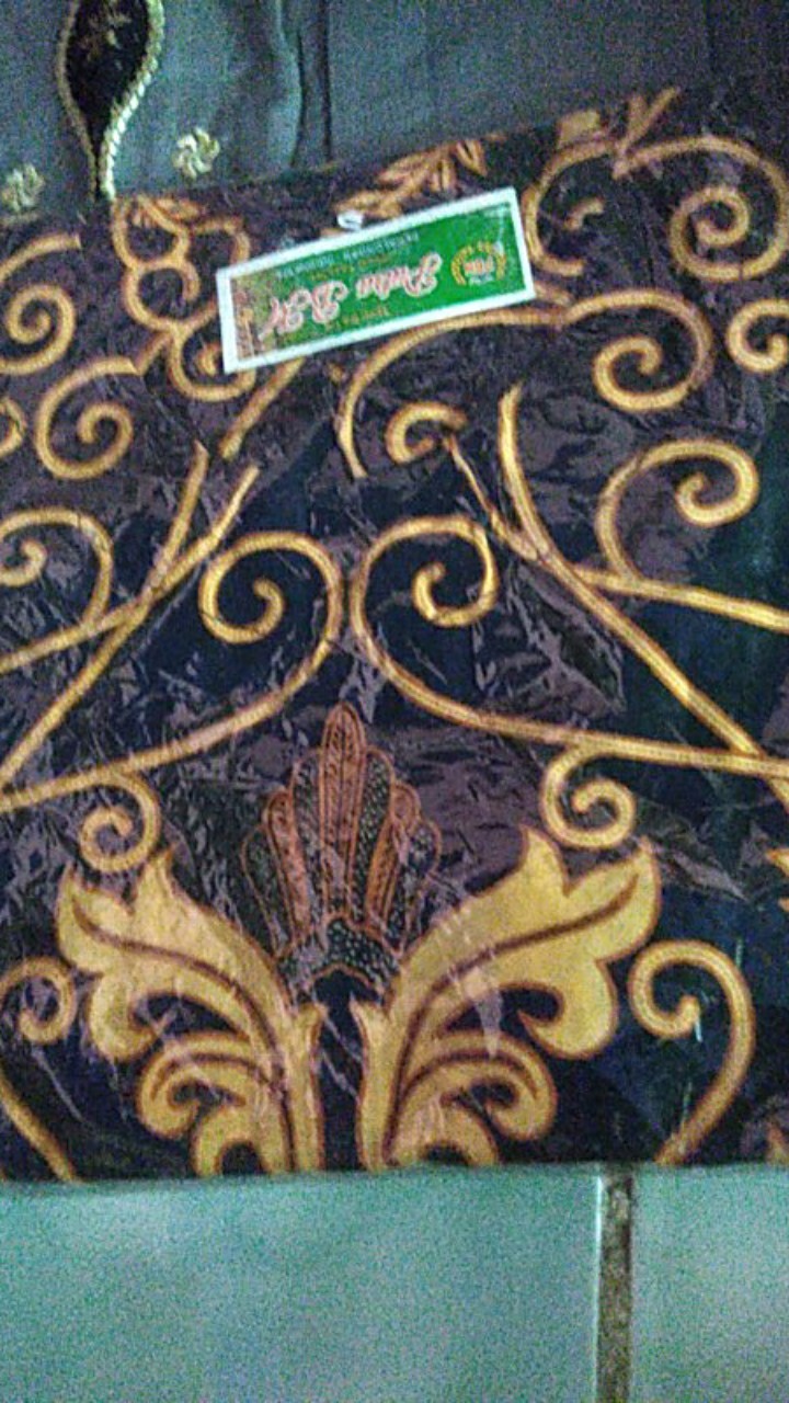 Batik Dolby Dolbi Dobby Doby Tenun Sutra Tulis Katun Atbm Baron Atasan Batik Wanita Sogan Srg308 4.7