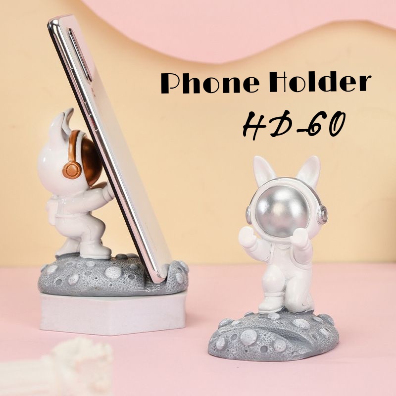 Phone Holder Astronot Mini Meja HP HD-60 / Phone Holder Banyak Motif