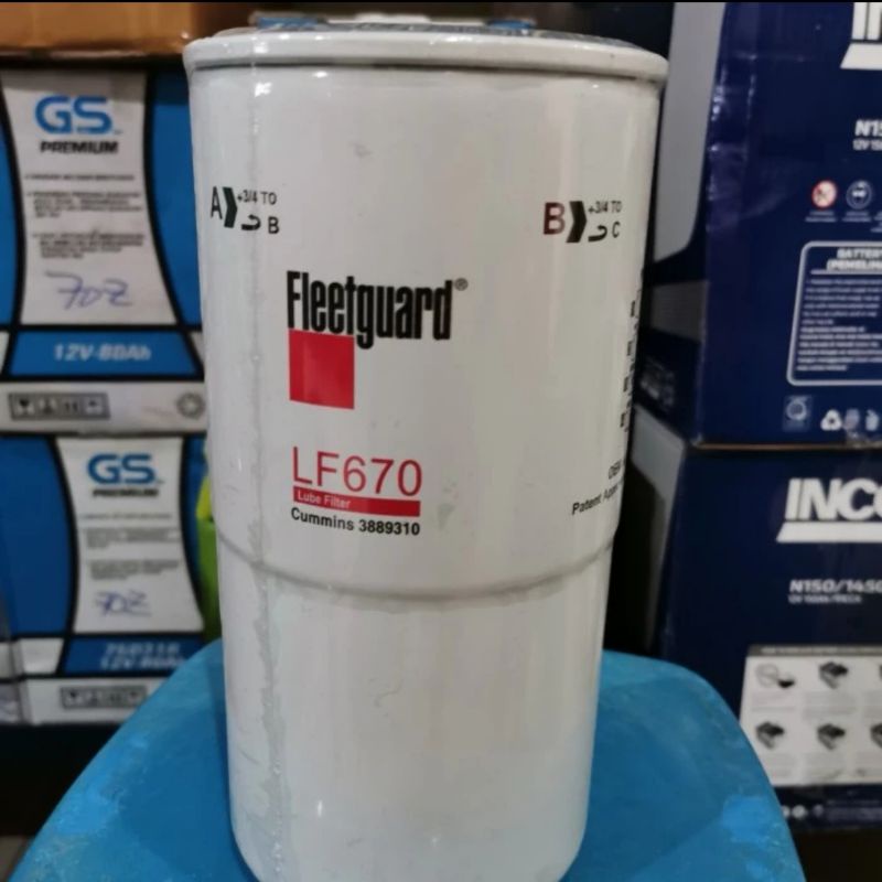 OIL FILTER FLEETGUARD LF670/LF-670/LF 670 FILTER OLI