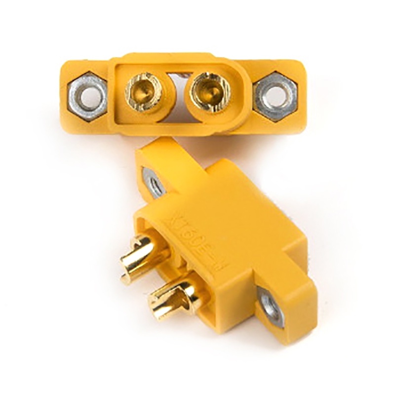 5pcs Amass XT60E-M XT60 Male Plug Untuk RC Drone FPV Racing Fixed