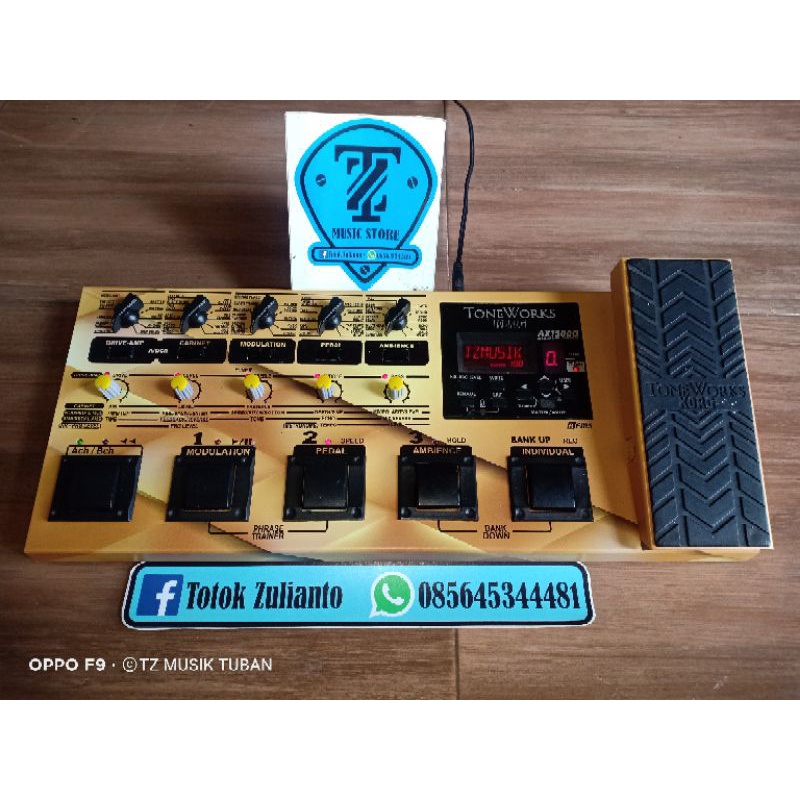 efek gitar tonework korg ax1500g