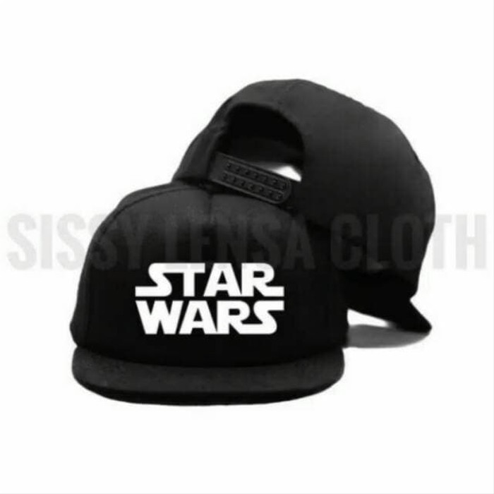 opi SNAPBACK SNAP BACK STAR WARS polos custom Pria Wanita Obral Murah