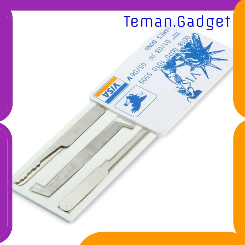 TG-DE005 Credit Card Lock Pick Set