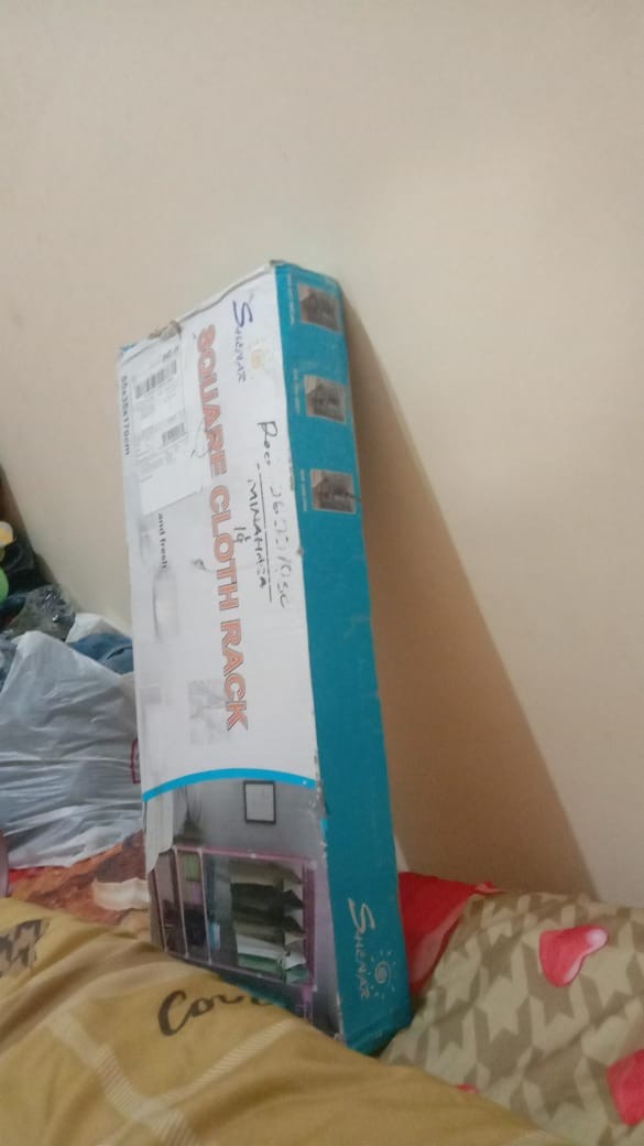 Gantungan Suling Tempel Di Tembok / Fitting Wall 10 Mata Ukuran 35 Cm /gantungan Baju / Square Cloth