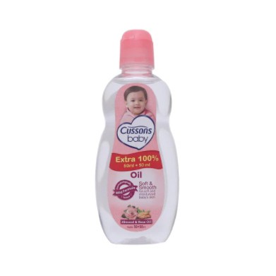 Cussons Baby Oil 50ml+50ml 100ml+100ml / cuson babyoil / Minyak Bayi