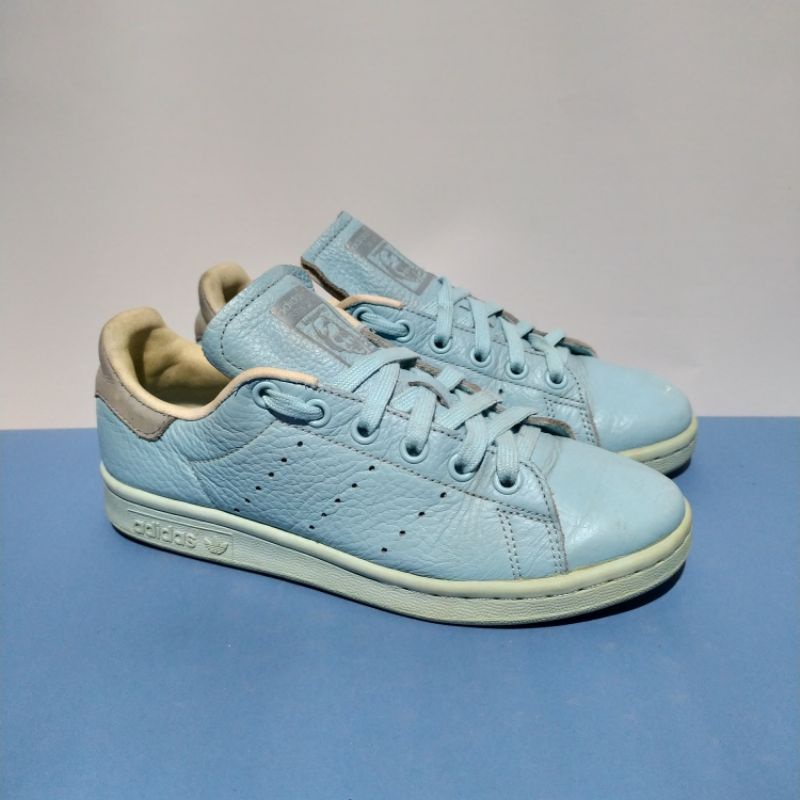 [36] Adidas Stan Smith Ice Blue Second Original