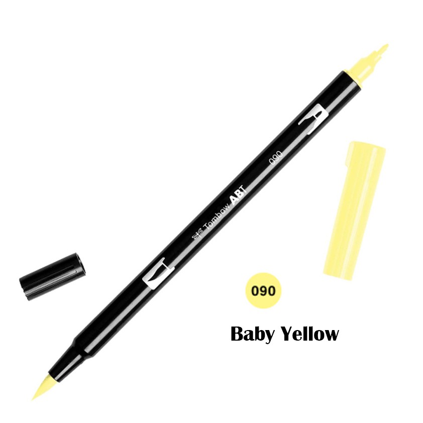 

ABT Tombow Dual Brush Pen - 090 Baby Yellow