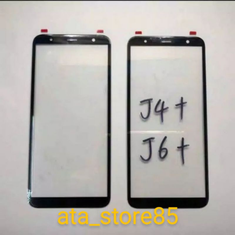 Kaca Depan TS TC Touchscreen Glass LCD Samsung J4 Plus J4+ | J6 Plus J6+ Original