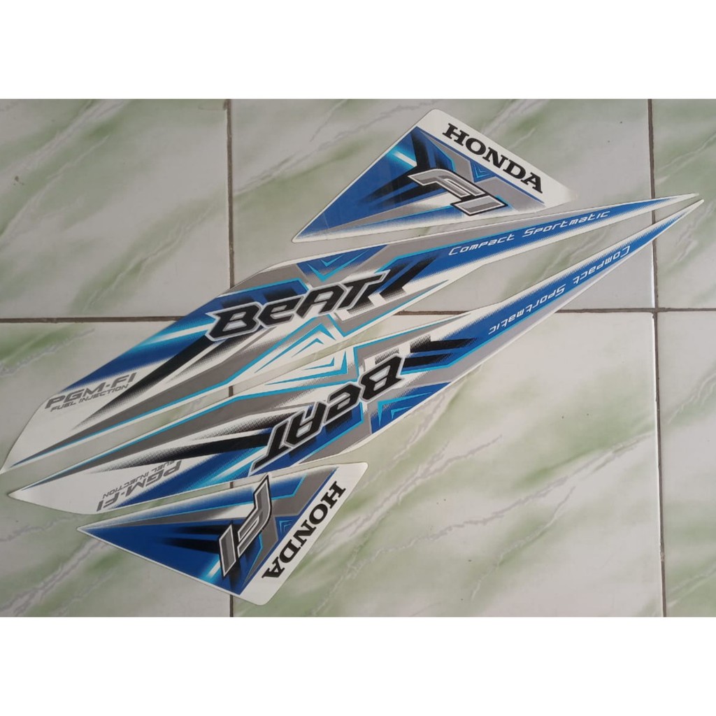 stiker striping honda beat fi 2015