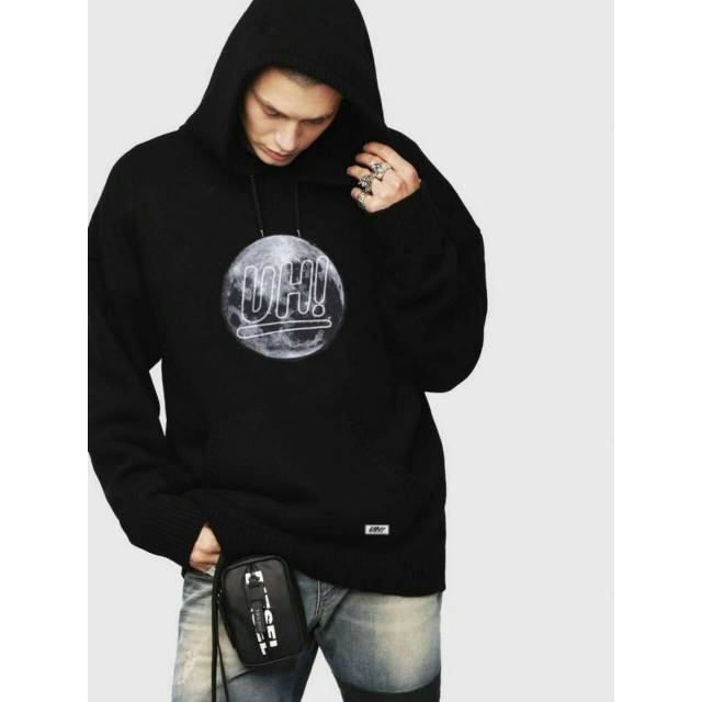 SWEATER HOODIE UNITED HART MOON
