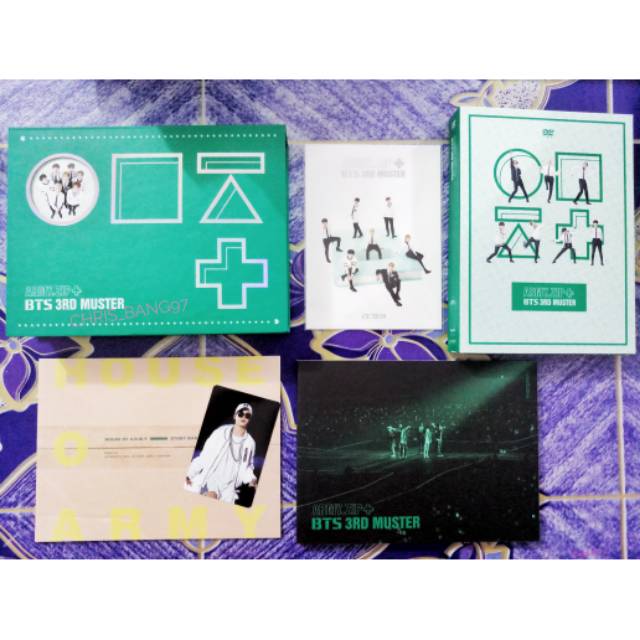 BTS 3RD MUSTER FIRST PRESS + JIMIN PC