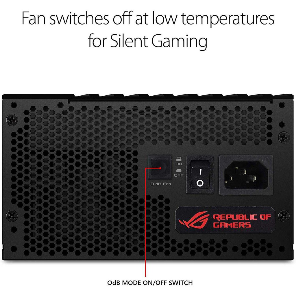 ASUS ROG THOR 850P - 850W 80+ PLATINUM AURA SYNC OLED PSU POWER SUPPLY