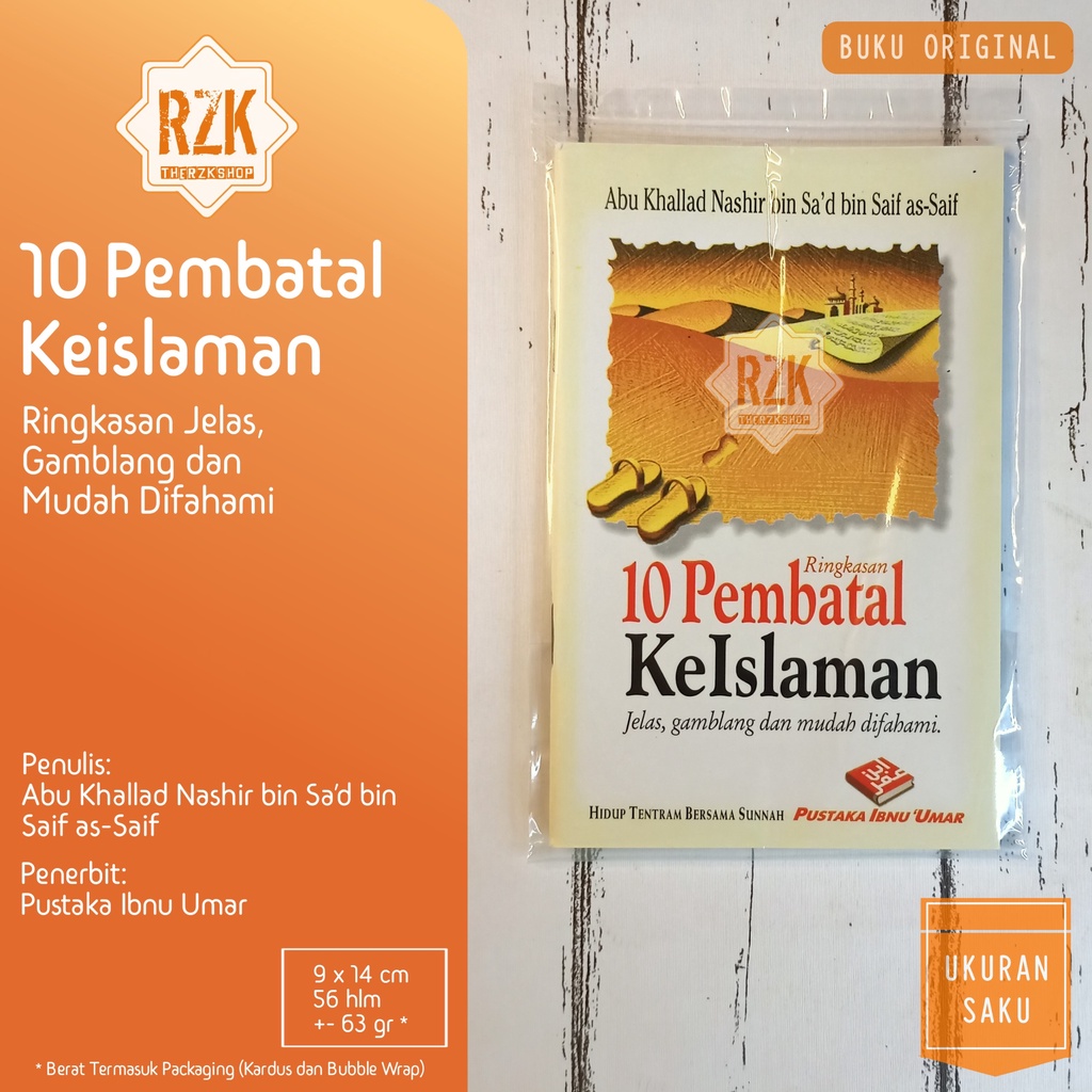 Buku 10 Pembatal Keislaman
