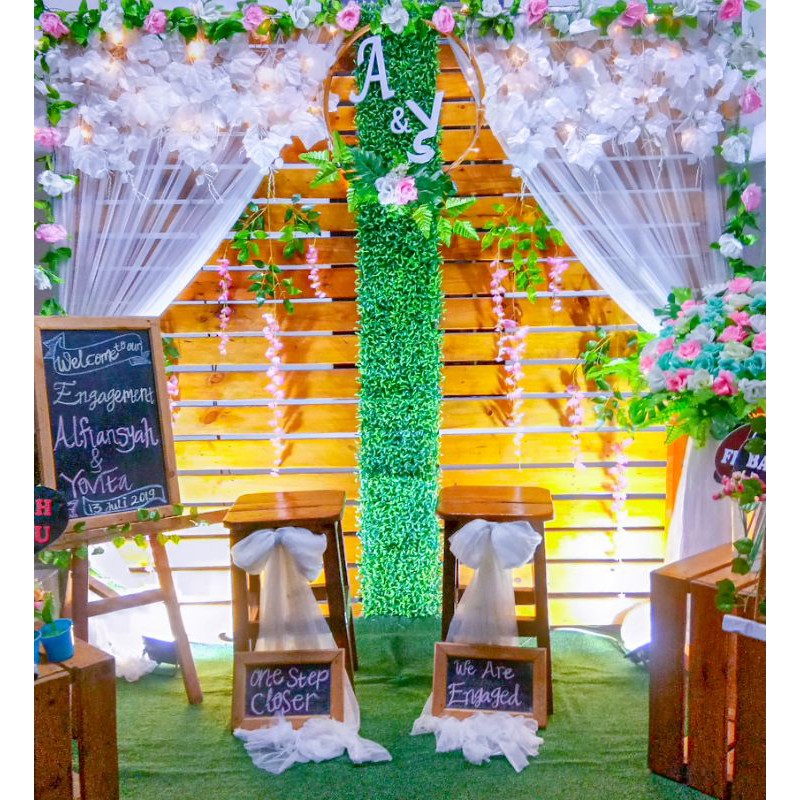 BACKDROP AKAD DAN LAMARAN