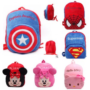 Tas Ransel Anak SD Motif Karakter Ukuran Besar