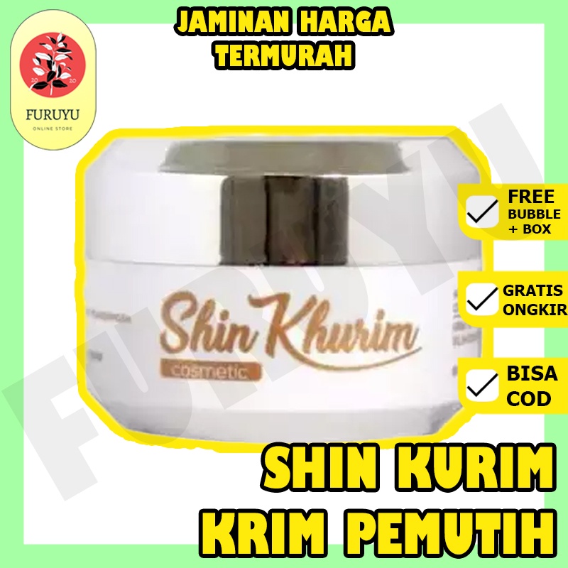 Cream Krim Pemutih Pencerah Ketiak Selangkangan Pantat Bokong Shin Kurim Shinkurim BPOM Original Ori