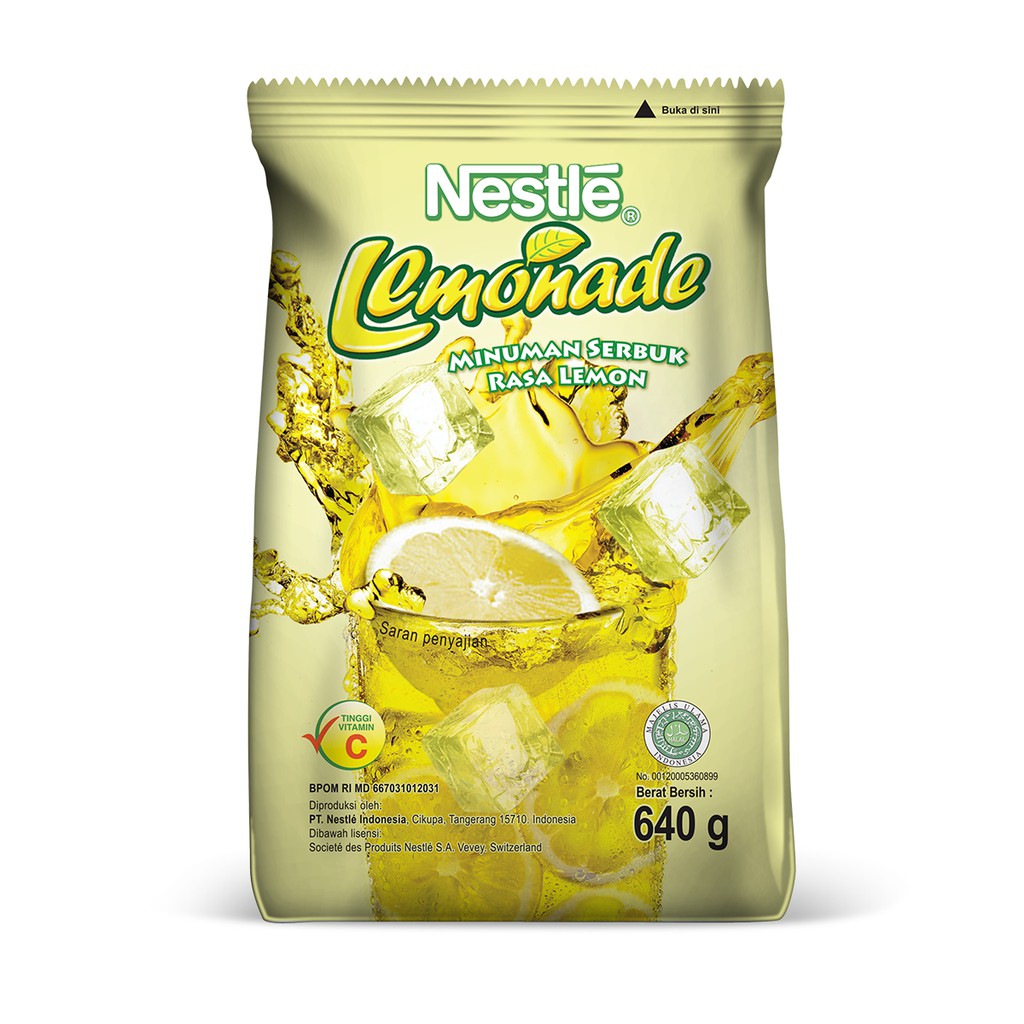 

NESTLE Minuman Serbuk Instan Lemonade Minuman Lemon serbuk Instan Camilan Cemilan