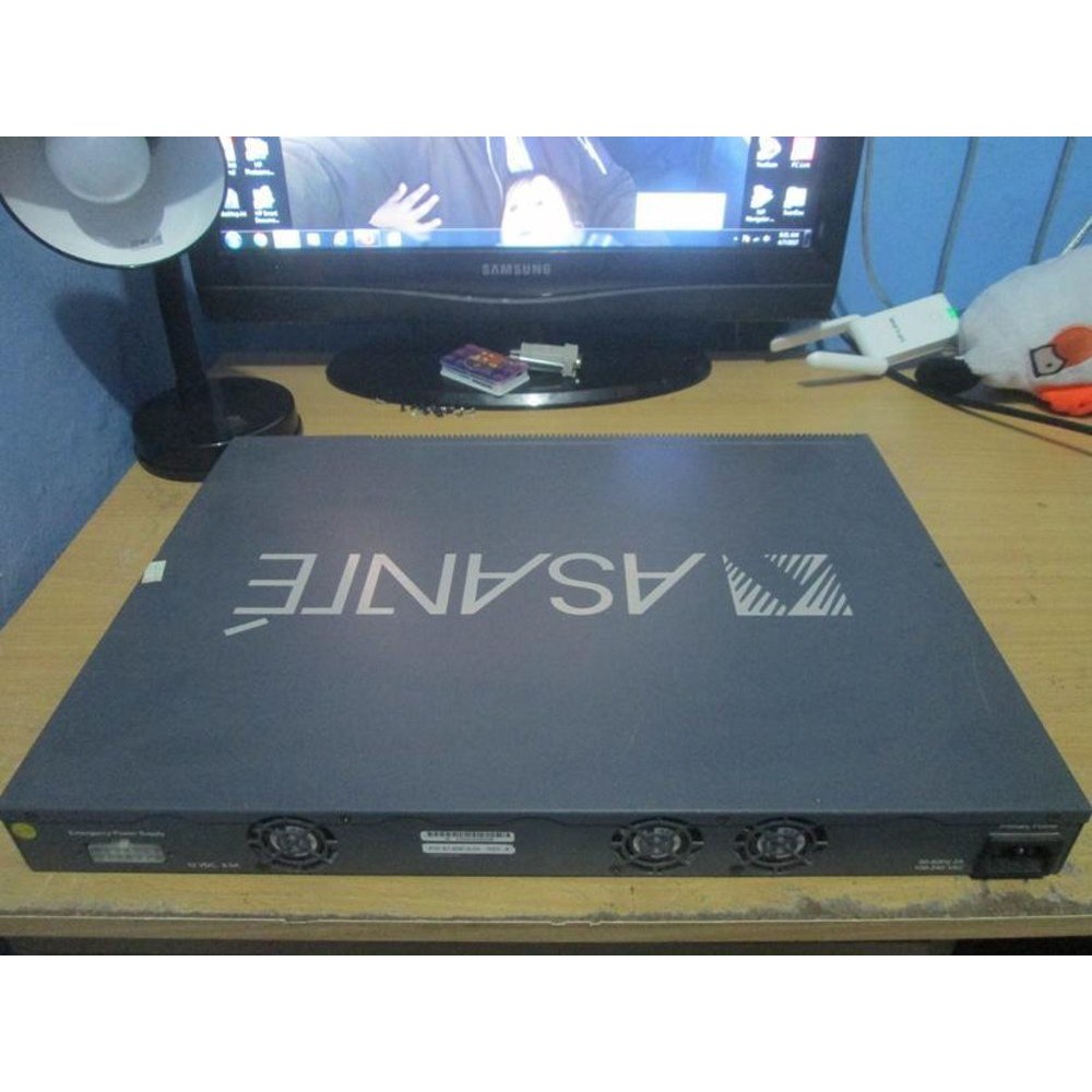 Switch Hub Gigabit Manageable 24 Port Asante IntraCore IC 36240
