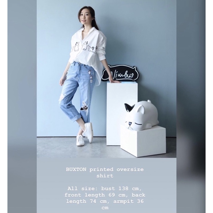 Buxton Shirt EunoiaxNimbus. Preloved 1 x pakai