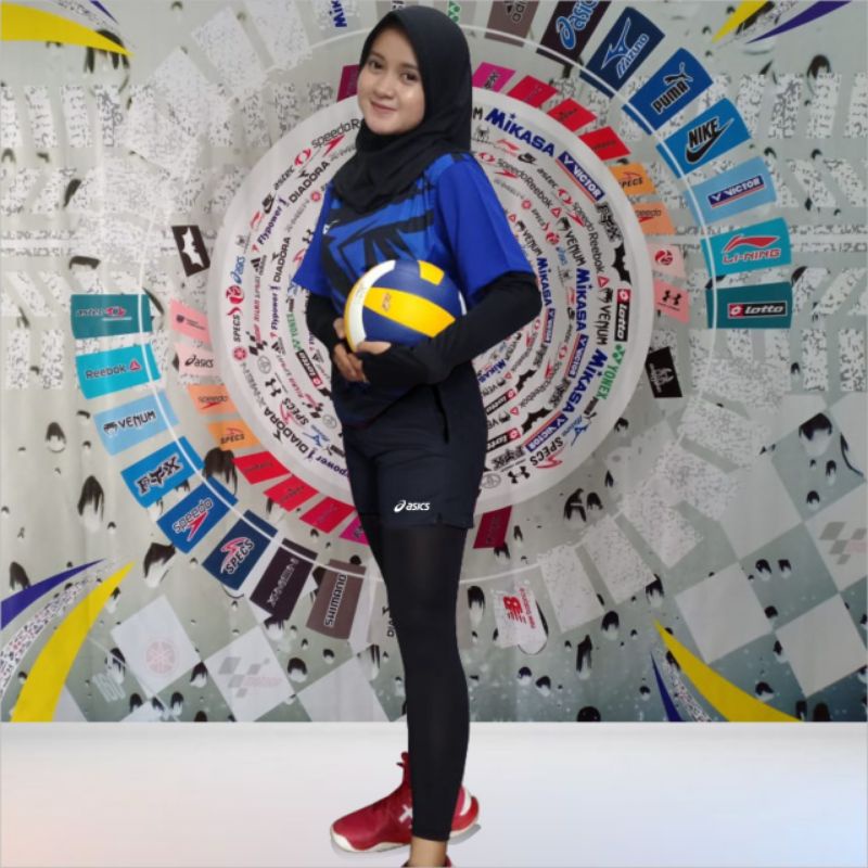 Celana voli cewek model belah pinggir short pants hotpants celana cewek sexi volleyball training
