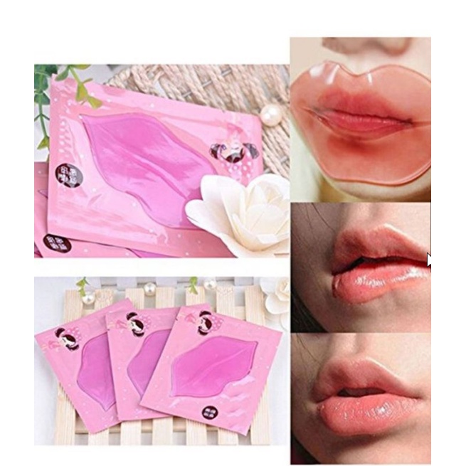 LIP MASK / Masker Bibir / PINK Lips Gel Mask Melembabkan Menghilangkan Kulit Mati