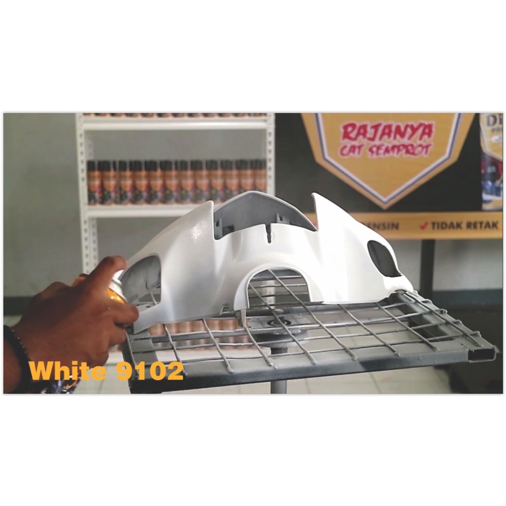 Cat Pilox Diton Premium 9102 white putih 400cc pylox pilok pylok sepeda motor mobil warna dasar